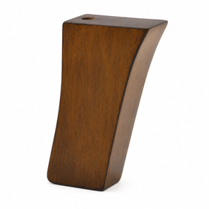 Pata de Mueble de Madera Maciza, Diseño Minimalista, Base Cónica para Mesa o Sofá, Pata de Sofá de Madera Maciza - Product Image 1