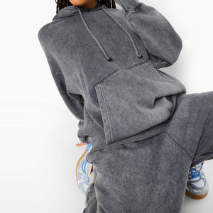 Comfortable High Quality Women Acid Wash Tracksuit Latest Design Quick Dry Women Acid Wash Tracksuit - Product Image 3