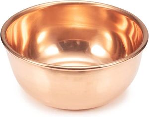 Tazón para servir de cobre puro para una vida saludable, utensilio de metal duradero multiusos para cocina y comedor - Product Image 1
