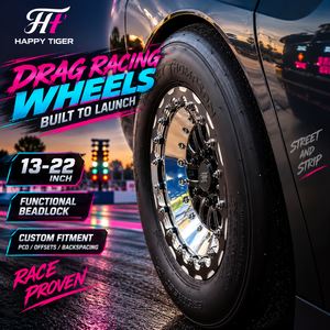 <span class=keywords><strong>ล้อ</strong></span>แม็กซ์ HappyTiger ขนาด 13 15 <span class=keywords><strong>17</strong></span> 18 20 นิ้ว 5x115 สำหรับรถ Drag Racing แบบ Forged Beadlock สำหรับ Challenger Charger Hellcat Demon <span class=keywords><strong>ล้อ</strong></span>แต่ง - Product Image 1