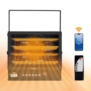 ZOKOP 7500W Riscaldatore Elettrico da Soffitto per Garage, 240 Volt, Cablato, con Ventilatore e Connettività WiFi - Product Image 6