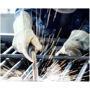 Gants de soudeur TIG résistants à la chaleur, gants de sécurité en cuir à manches longues pour la soudure - Product Image 5