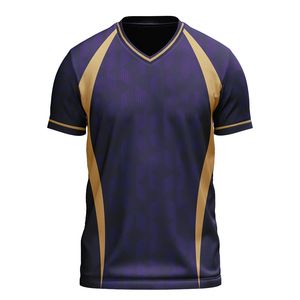 Camiseta de Cricket Lisa Premium de Secado Rápido, Ropa Deportiva de Poliéster, Camiseta de Cricket Genérica, Camiseta Deportiva de Equipo Cómoda y Personalizable - Product Image 1