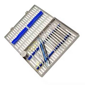 Kit d'implant dentaire pour greffe osseuse de haute performance, comprenant lime, grattoir osseux Miller, forceps collecteurs, seringue, certifié CE ISO par Grip Surgical - Product Image 5