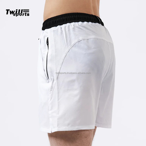 Shorts cargo solides sportifs de qualité supérieure pour hommes mélange de coton séchage rapide et respirant poches de grande capacité coupe ample - Product Image 4
