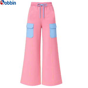 Oversized Cargo Jogger Terry Fleece Best Selling Custom Logo Grey Gym Training Women's Sweatpants Women's Cargo Pants & Trousers - Product Image 2