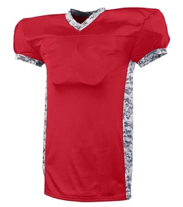 Caractéristiques respirantes et plus de taille d'uniforme de football américain d'équipe sportive de jeunesse - Product Image 1
