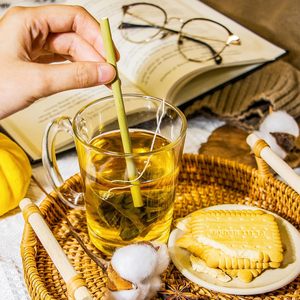 Sinh thái thân thiện ống hút/100% tự nhiên ống hút/không có hóa chất/Cỏ ống hút - Product Image 2