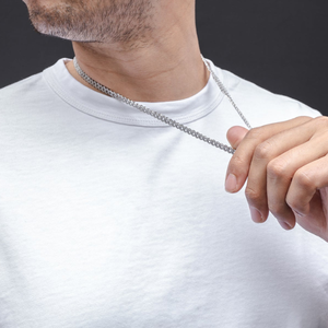 Collar de Cadena Cubana Estilo Hip Hop Miami, Chapado en Oro de 18k con Diamantes Redondos de Corte Brillante, de 16-24 Pulgadas y 8-16mm - Product Image 2