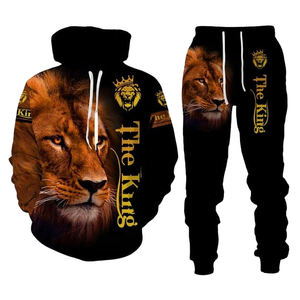 Ensemble de survêtement deux pièces uni pour homme, personnalisable avec logo, à faible MOQ (1 ensemble), style baseball - Product Image 2