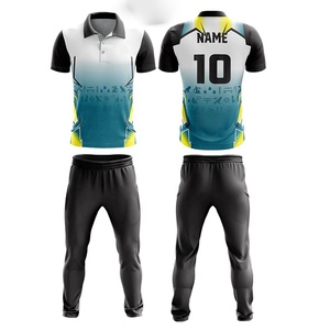 Customized Sublimation Cricket Kit Uniform Set for Men Adult Sizes Half Sleeve Cricket Shirt and <b>Pant</b> - Product Image 6
