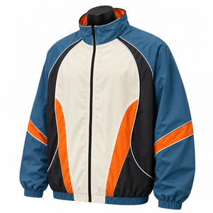 <b>Mens</b> Winter Windbreaker <b>Jacket</b> with Stand Collar Hooded Design Lightweight Breathable Low MOQ - Product Image 6