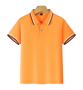 Uniforme scolaire d'été pour enfants, manches courtes, multicolores, logo personnalisé, t-shirts unis pour enfants, bébés garçons, polos - Product Image 6