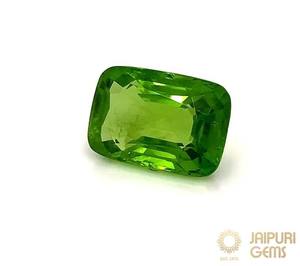 Anillos y Pendientes de Peridoto Verde Natural de Jaipuri Gems, Corte Cojín Facetado, Exclusivos (10mm y 12mm) - Product Image 1