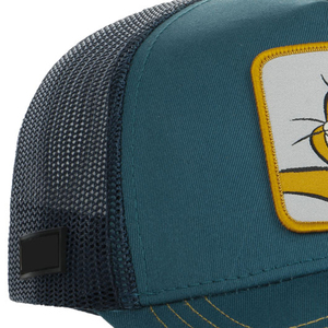 OEM Custom Design Your Own Logo Trucker Hat Baseball Cap Cotton 5 Panel Mesh Snap <b>Back</b> Men 3D Embroidered Patch Bulk Trucker Hat - Product Image 6
