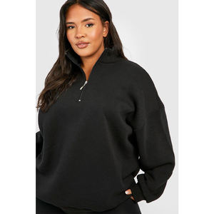 Sweat-shirt en polaire pour femme avec logo personnalisé imprimé sur le devant, vêtements de sport de haute qualité - Product Image 6