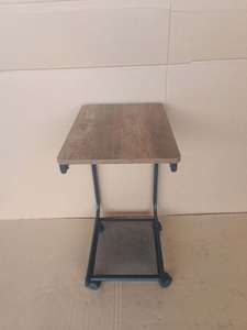 Chariot de rangement à roulettes Lumetal en acier léger, durable et décoratif, à 2 niveaux, portable, pour intérieur, maison, bureau, Vietnam - Product Image 5