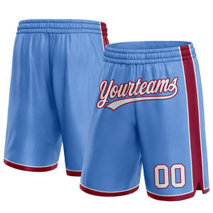 100% Polyester Mesh <b>Custom</b> Sublimation Shorts Sports Team Shorts Club Name Shorts Training Shorts Breathable Athletic Shorts OEM - Product Image 1