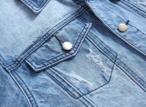 Wholesale New Fashionable Men Winter Clothing Men's Plus Size Denim <b>Jacket</b> / Mens Denim <b>Rhinestone</b> <b>Jackets</b> Wholesale - Product Image 3