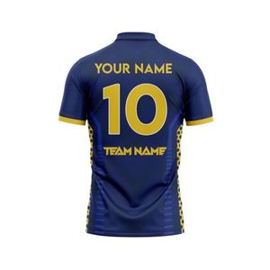 Maillot de cricket Performance Match Lightning Bolt, séchage rapide, sublimation, vêtements de sport personnalisés, logo personnalisé, maillots d'entraînement pour équipes de cricket - Product Image 2