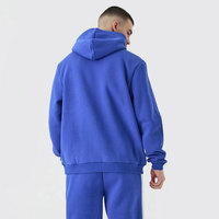 Setelan Olahraga Ramah Lingkungan Cepat Kering Gaya High Street Berkualitas Tinggi Efek Sun Faded Hoodie Celana Panjang