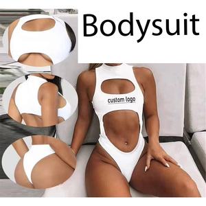 2025 été maillots de bain personnalisés Sexy séchage rapide une pièce maillot de bain découpé maillot de bain coupe haute Push up maillots de bain confort - Product Image 2