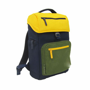 Trendy Color Block Waterproof <b>Backpack</b> for College and Travel Lightweight Nylon Rucksack with Laptop Sleeve <b>student</b> <b>backpack</b> - Product Image 1
