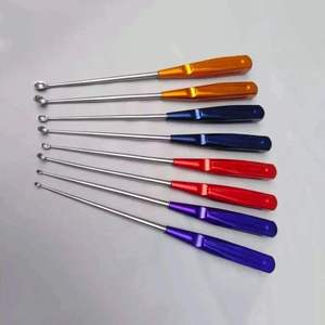 Curetas Cervicales Óseas para Ortopedia de Columna Vertebral, Instrumentos de Columna Vertebral, 8 Piezas - Product Image 1