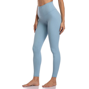 Leggings de grossesse taille haute pour femmes enceintes, couleur unie, décontractés, pour le yoga et la gym, vente en gros - Product Image 2