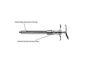 Seringue dentaire fabriquée en acier inoxydable de haute qualité pour instruments dentaires - Product Image 2