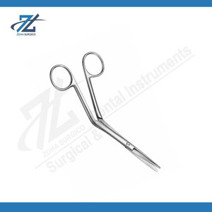 Ciseaux Sinus, Ciseaux Chirurgicaux Endoscopiques ORL, Instrument de Coupe de Tissus Nasaux en Acier Inoxydable de Qualité, Fabricant Pakistan - Product Image 2