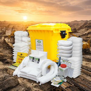 Contenedor con Ruedas para Derrames de Aceite de 660 Litros, Profesional, para Control de Derrames Industriales en la Industria Petrolera, Minera, Marina e Industrial - Product Image 4