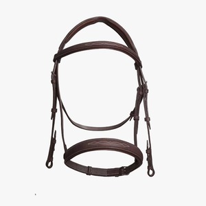 Brida de Caza Ancha de Alta Calidad Annabelle Equestrian, Equipo Ecuestre, Brida de Talla Personalizada, Proveedor de Arreos de Cuero Curtido Vegetal - Product Image 1