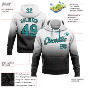 เสื้อฮู้ดดี้โลโก้แบรนด์สั่งทำ ผ้าโพลีเอสเตอร์พิมพ์ลายแบบ Sublimation ขายส่งจากผู้ผลิต - Product Image 6