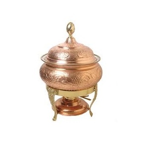 Plat de service de luxe en acier inoxydable à gaz, écologique, avec couvercle roulant, pour buffets d'hôtels et services de traiteur - Product Image 2