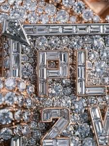 จี้ห้อยคอฮิปฮอปแบบกำหนดเองได้ ประดับเพชร 100% ผ่านการทดสอบเพชร เงินแท้ S925 ประดับเพชร VVS มอยส์ซาไนต์ - Product Image 3