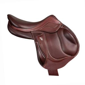 Silla de doma profesional para equitación con estructura de madera, calidad premium, duradera, productos originales de carreras de caballos ingleses de la India. - Product Image 1