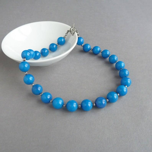 Collier personnalisé vintage en résine écologique fait main avec perles en bois et résine pour femmes - Product Image 5