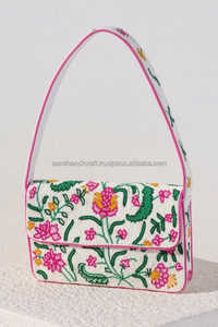 Colección Bolso de bolsos de mano con cuentas hecho a mano Bolso de mano a precio mayorista de India - Product Image 3