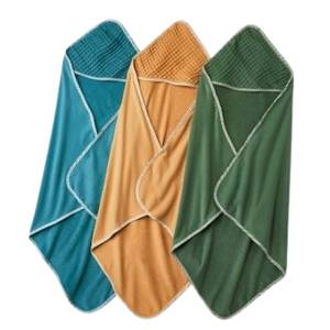 Custom Production Organic Cotton Baby Hooded <b>Towel</b> Supplier Premium OEM Custom Logo Bath <b>Wrap</b> Wholesale Supplier - Product Image 1