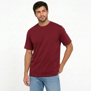 T-shirt en coton ample et décontracté de qualité supérieure, style streetwear - Product Image 1