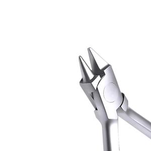 Pince à bec d'oiseau de qualité supérieure 13 cm en acier inoxydable, instruments dentaires orthodontiques, outils réutilisables pour la pliage de fils et la formation de boucles, CE ISO - Product Image 2
