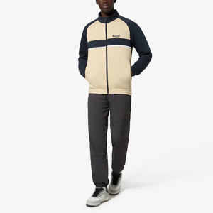 Stand Collar Design Top Trending Best Wear High Design Solid 100% Cotton Fleece Made Men <b>Tracksuits</b> - Product Image 1
