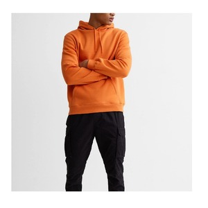 Sweat à capuche de sport en polyester/coton, coupe classique, impression personnalisée sur le devant, tissu polaire de haute qualité, grande taille, teint, hiver, décontracté - Product Image 4