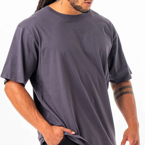 Camiseta de Hombre Personalizada, Ajustada, Deportiva, de Manga Corta, Hombros Caídos, Talla Grande, 100% Algodón, Oversize - Product Image 2