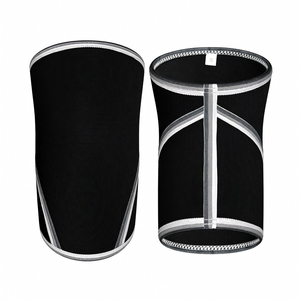 Breathable Men's <b>Knee</b> Sleeves Secure Fit <b>Support</b> for Lifting Workouts Fitness Gear - Product Image 2