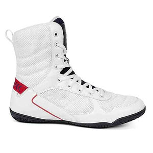 Chaussures de boxe sur mesure de haute qualité avec votre propre logo, collection d'usine en promotion, chaussures de boxe respirantes avec le meilleur service OEM - Product Image 6