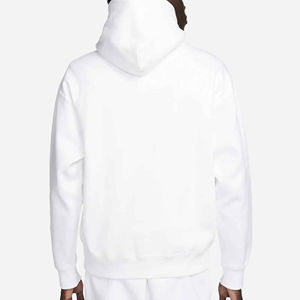 Sweat-shirt à capuche oversize en molleton rose uni pour homme, coupe classique, en coton tricoté, idéal pour l'automne - Product Image 5
