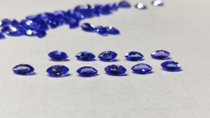 AAA Quality Natural Tanzanite <b>D</b> Block Unheated Loose Gemstone 3x6mm Marquise Cut Stones Wholesale Lot for Jewelry Making - Product Image 2