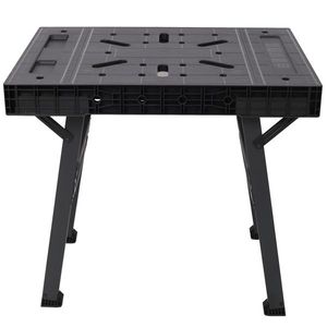 Banco da Lavoro Portatile Pieghevole per Casa, Garage e Officina, Capacità 1650 LBS, per Lavorazione del Legno, Nero - Product Image 4